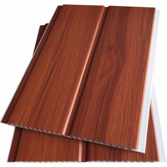 Panel kayu cokelat